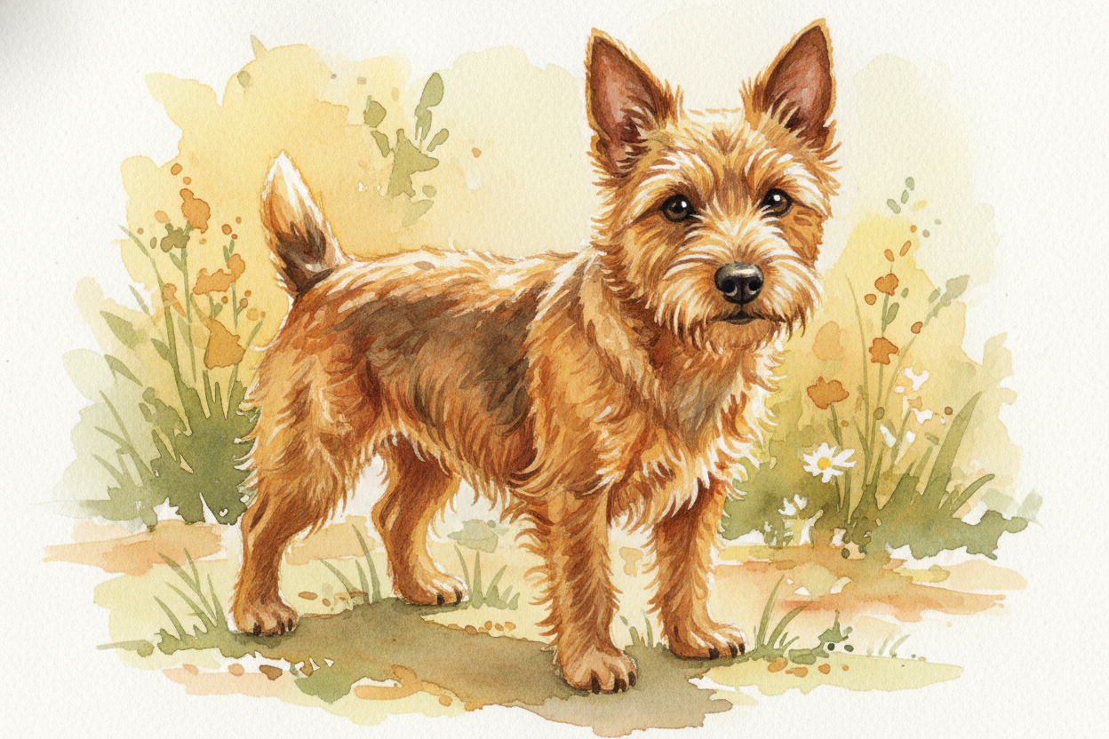 That **gorgeous golden-brown coat** isn't just for looks โ it's a working coat. The fur is rough and wiry on top, with a