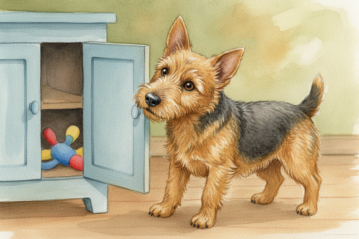 ~~But here's the thing~~ about terriers: they were **bred to think for themselves**. A dog chasing a rat into a dark hol