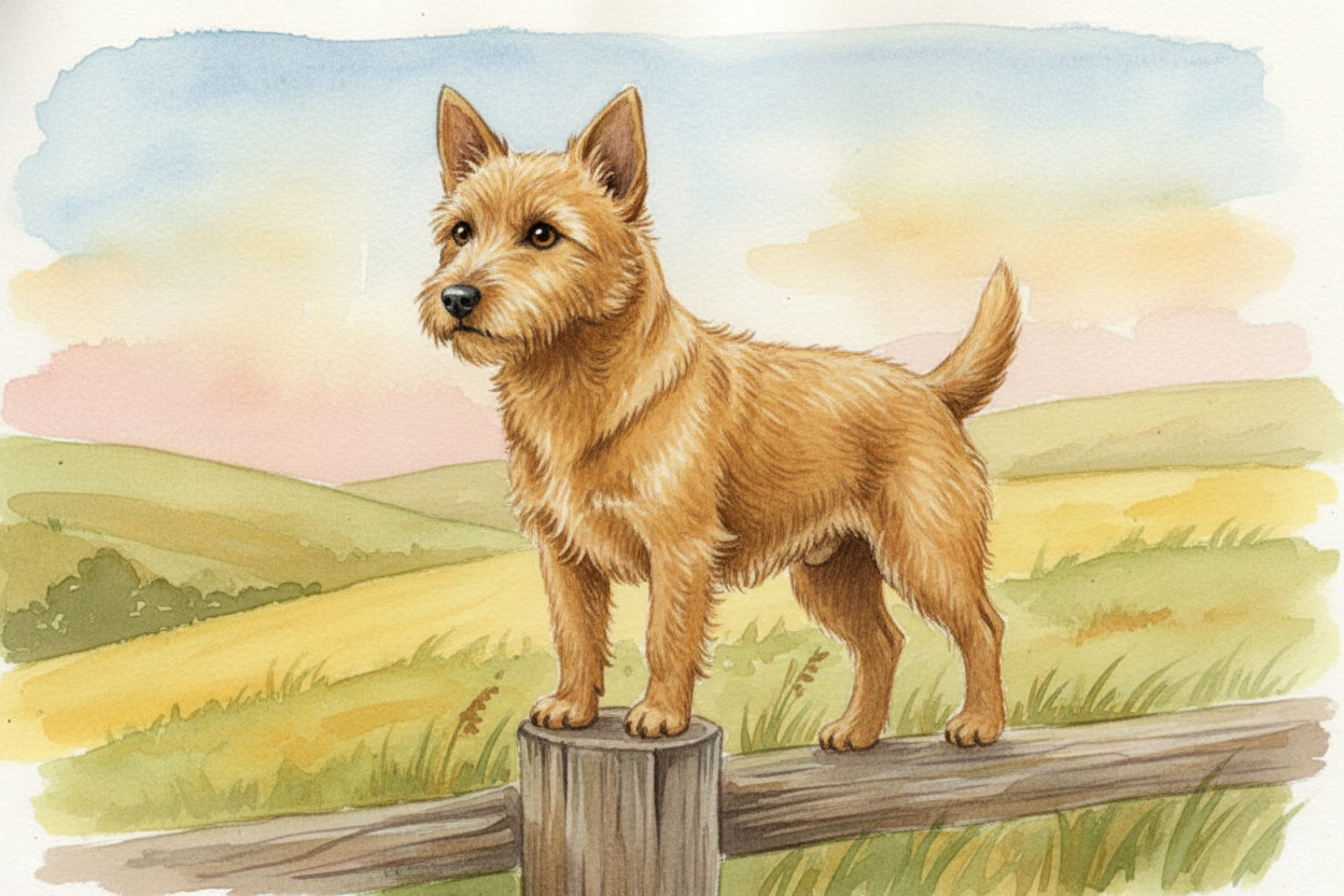 ++Aussie Terriers++ were bred to be **tough little ranch dogs** โ ~~chasing rats, killing snakes, barking at anything su