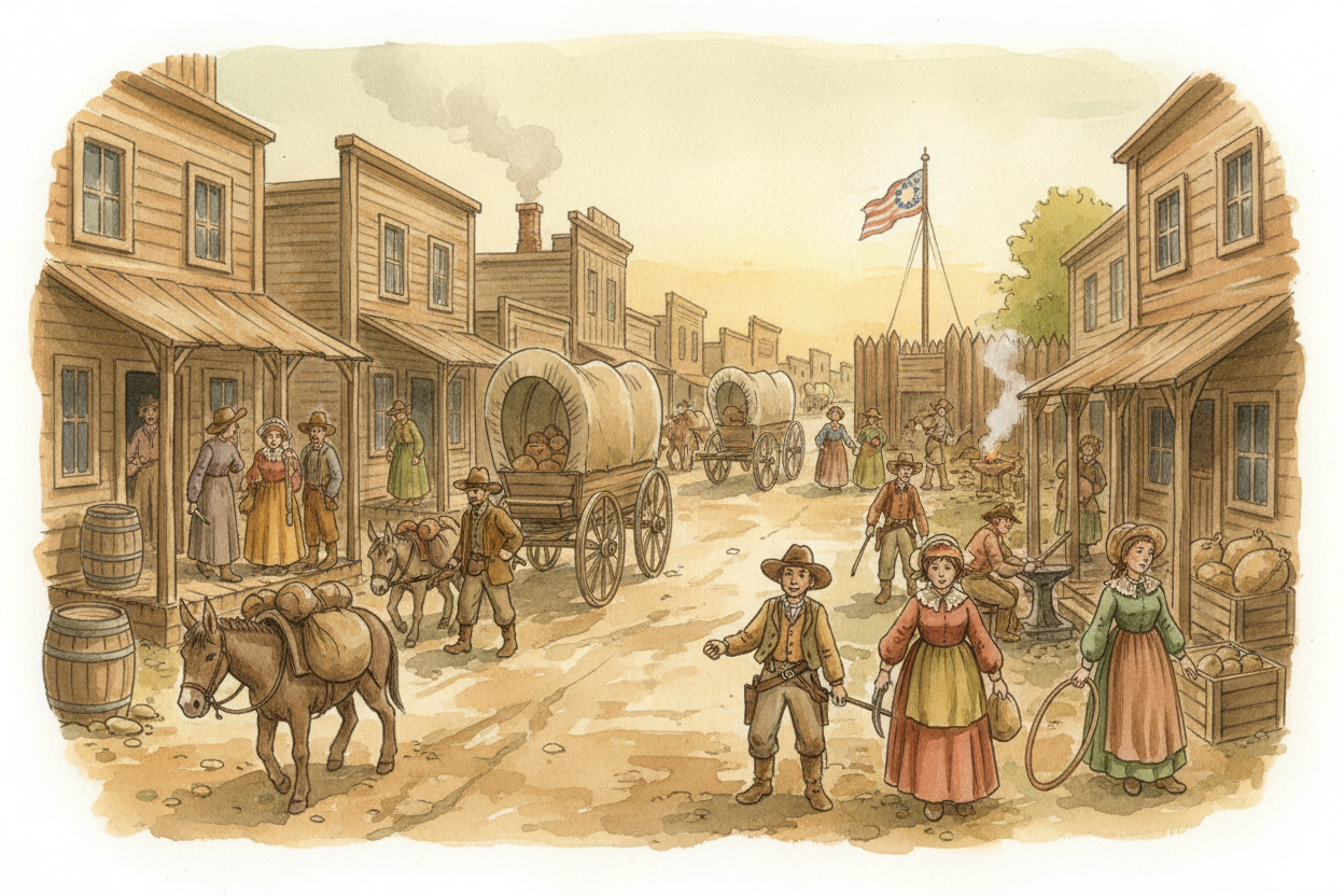 The city was officially founded in ++1863++, during a gold rush, when prospectors swarmed nearby mountains hoping to **s