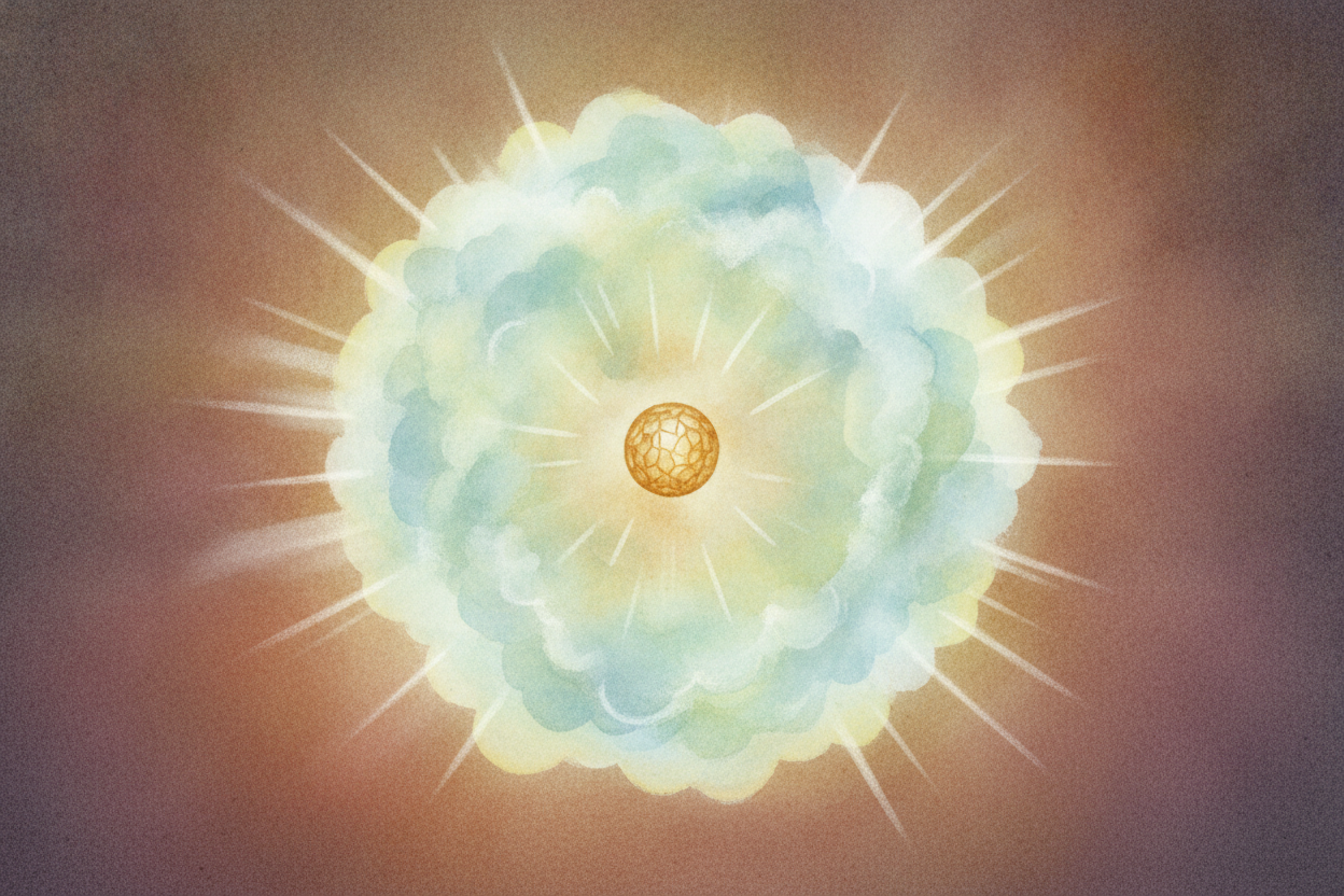 ~~So why don't electrons just spiral down and crash into the nucleus?~~ Because **being squeezed into a tiny space costs