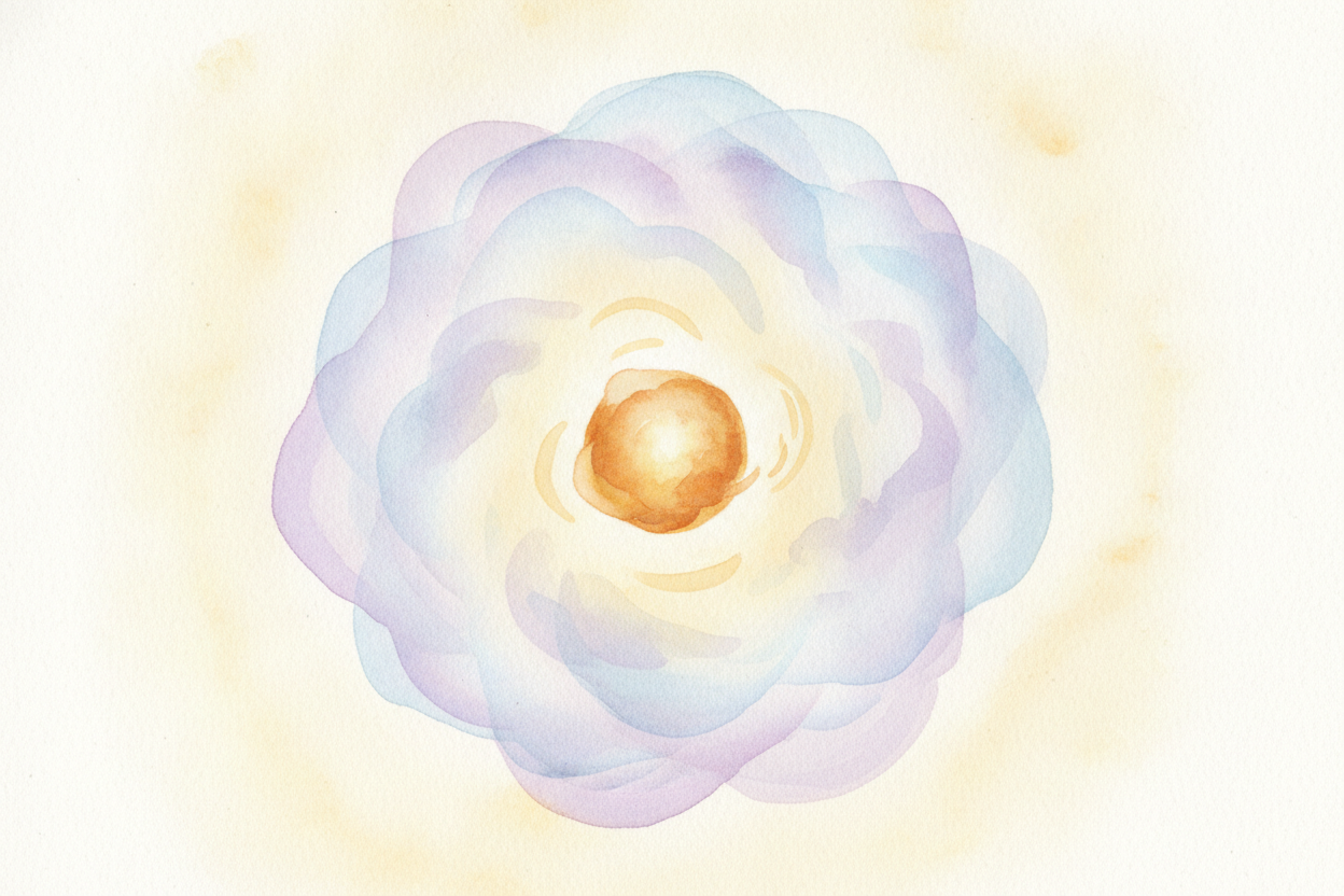 So what are electrons really doing? ~~Not racing in circles like obedient planets.~~ They're **humming everywhere-at-onc