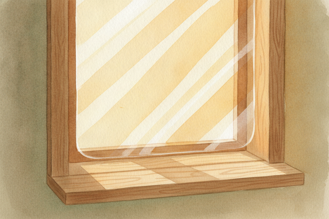 That **frozen-mid-pour jumble** is why glass is *both hard AND see-through*. Light ~~slips straight between the atoms~~ 