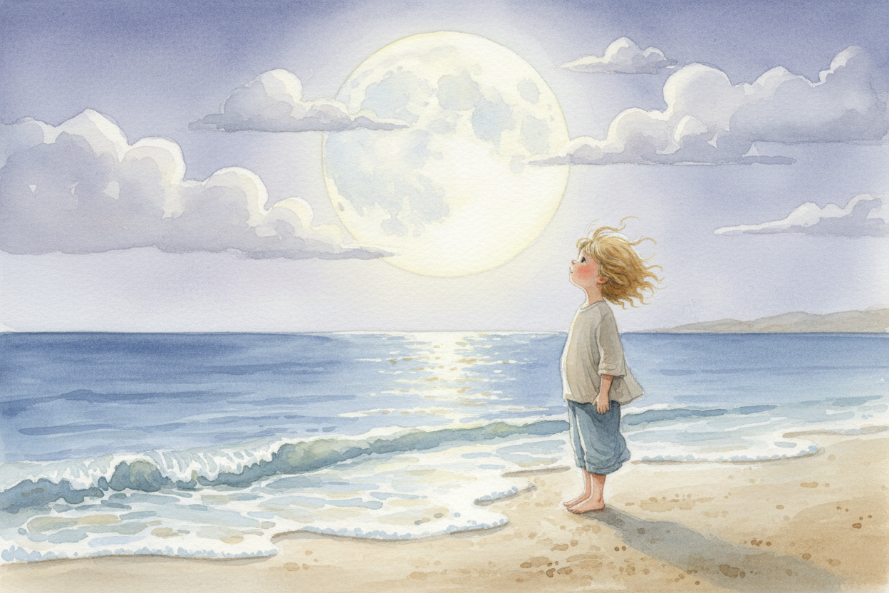 ~~So the next time you see the tide roll in, remember:~~ **you're not watching the ocean decide to move**. You're standi