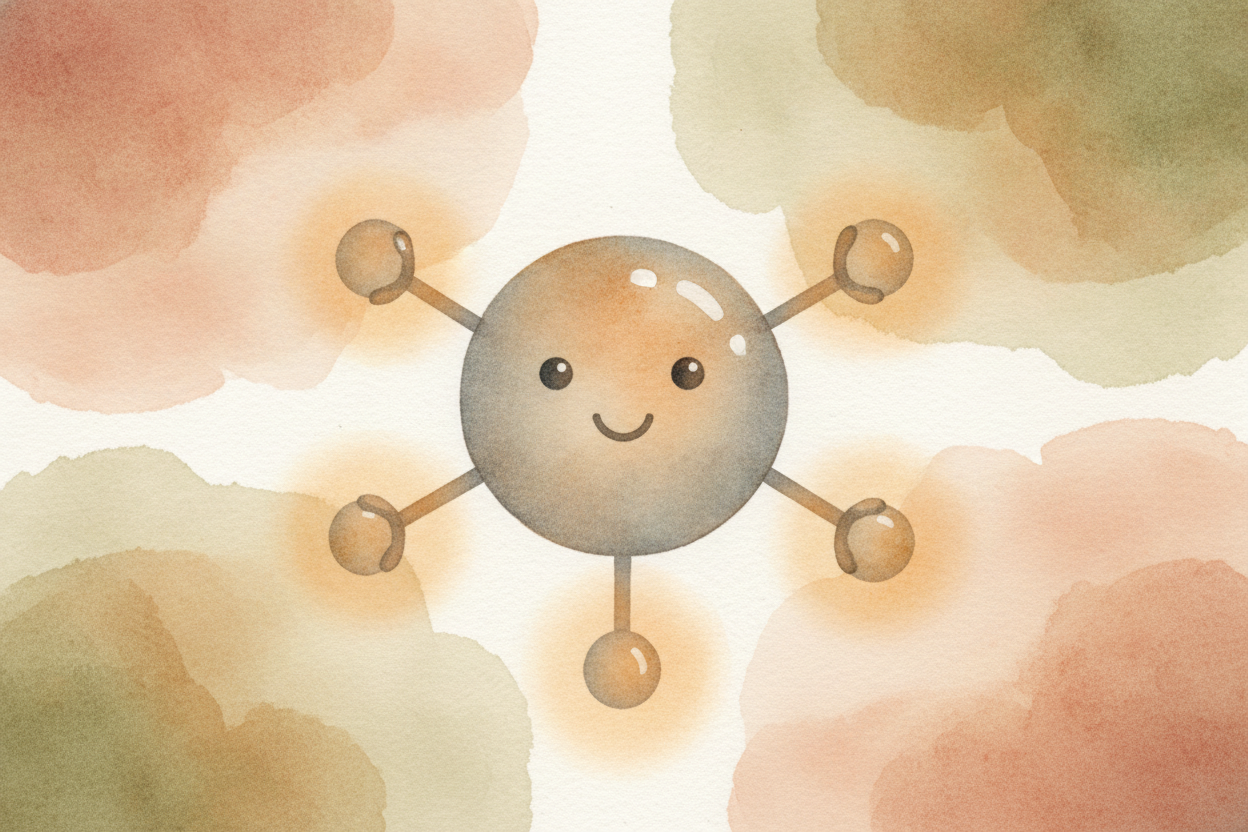 ~~Now, what are those little units actually made of?~~ Mostly ++carbon++ and ++hydrogen++ — two of the most common atoms