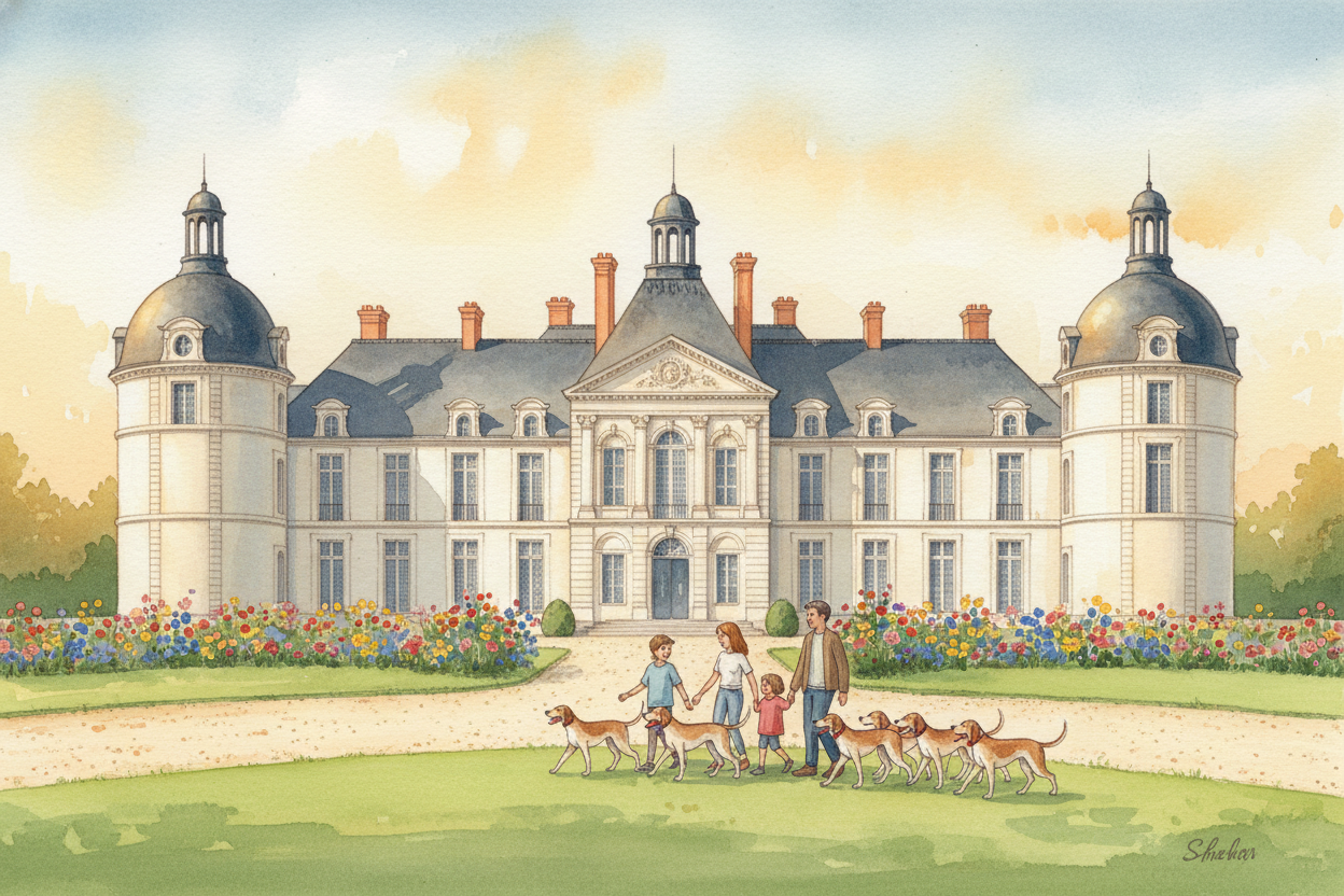 ++Château de Cheverny++ is the castle that inspired ++Hergé++'s ++Marlinspike Hall++ in the ++Tintin++ comics — and the 