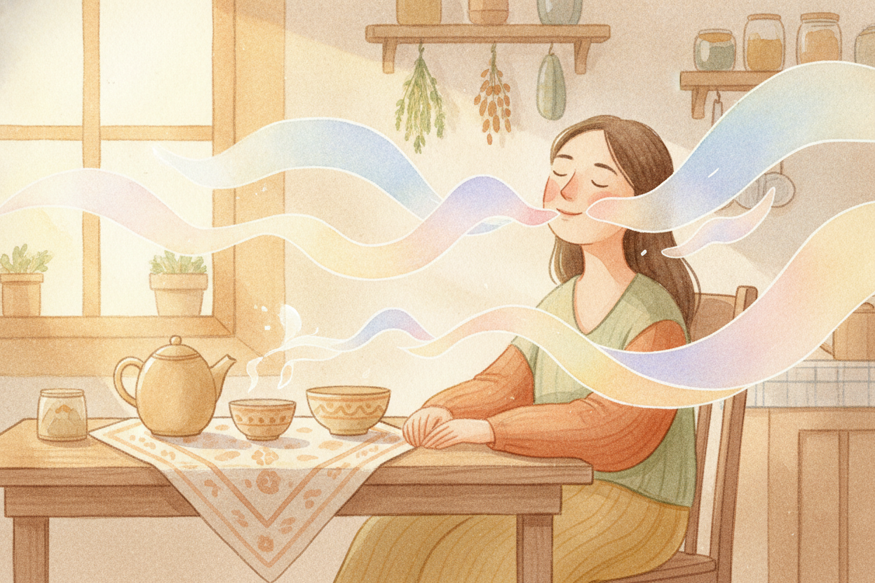 ~~Right now, without even trying~~, you are gathering news about the world. The temperature of the air, the smell of din
