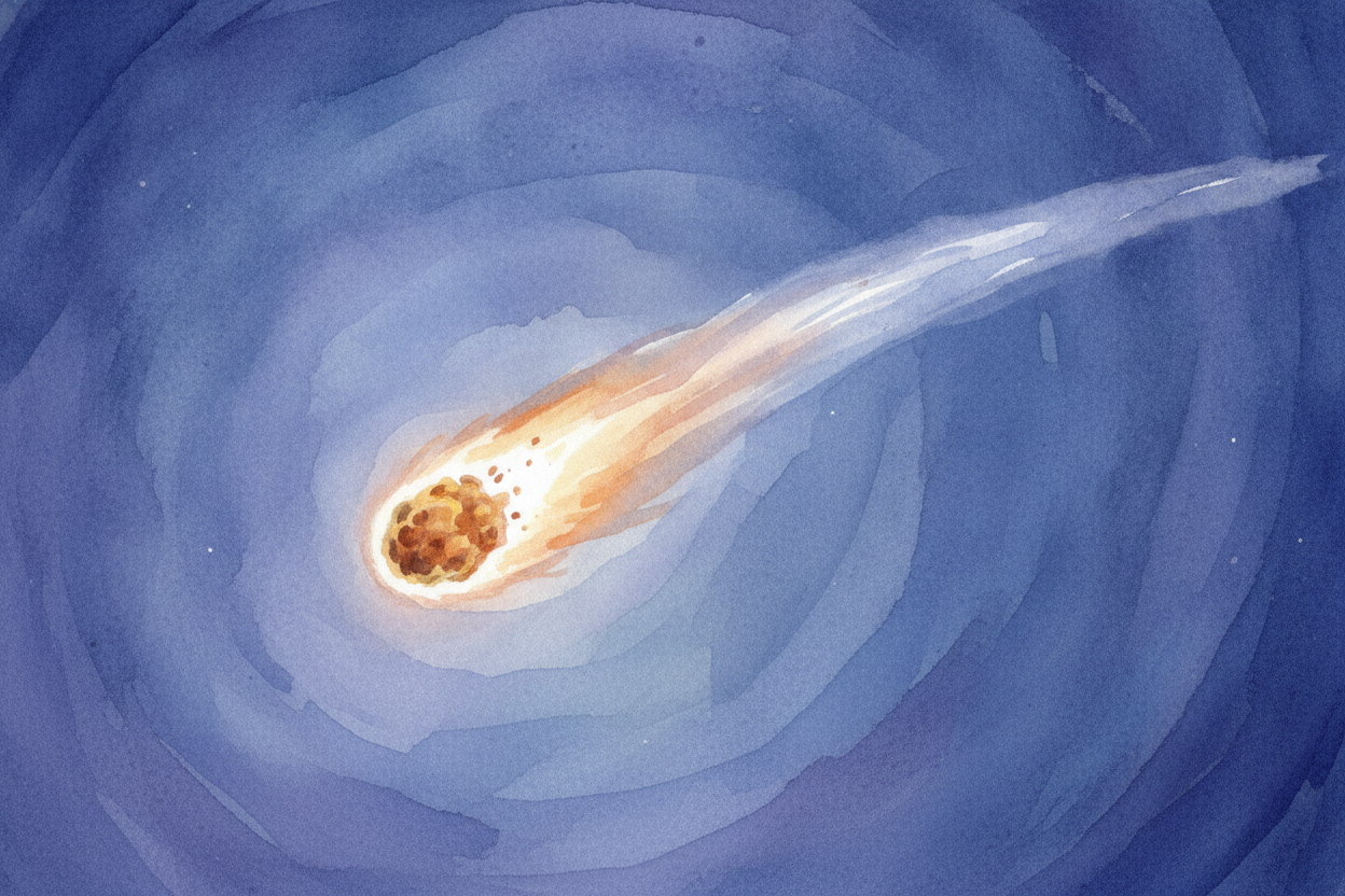 Floor three: the ++mesosphere++. This is the coldest layer of all, plunging far below freezing — but it's also the **bou