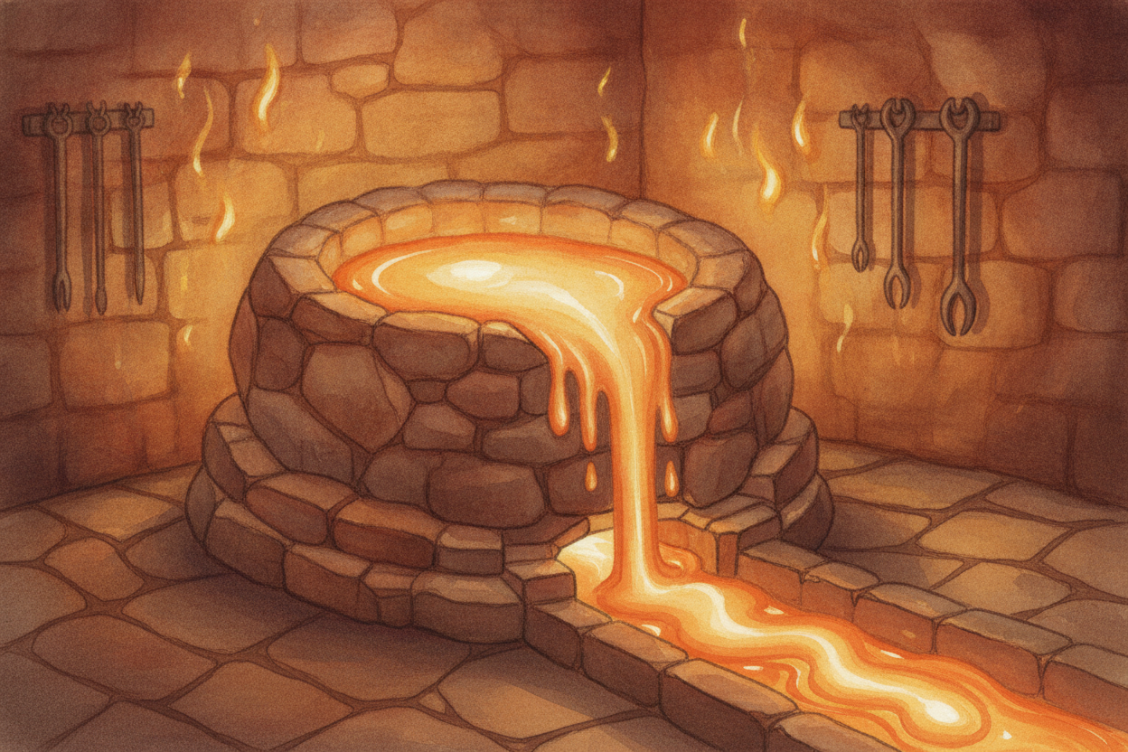~~This isn't just water being fussy.~~ Everything plays the game. Metal looks rock-solid, but heat it enough and it **fl
