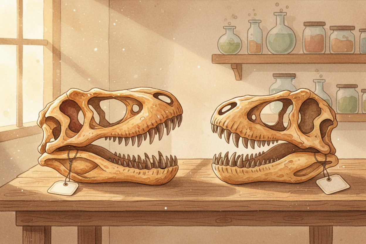 ~~Teeth are especially chatty.~~ **Sharp, serrated teeth like steak knives?** Meat-eater. **Flat teeth like grinding sto