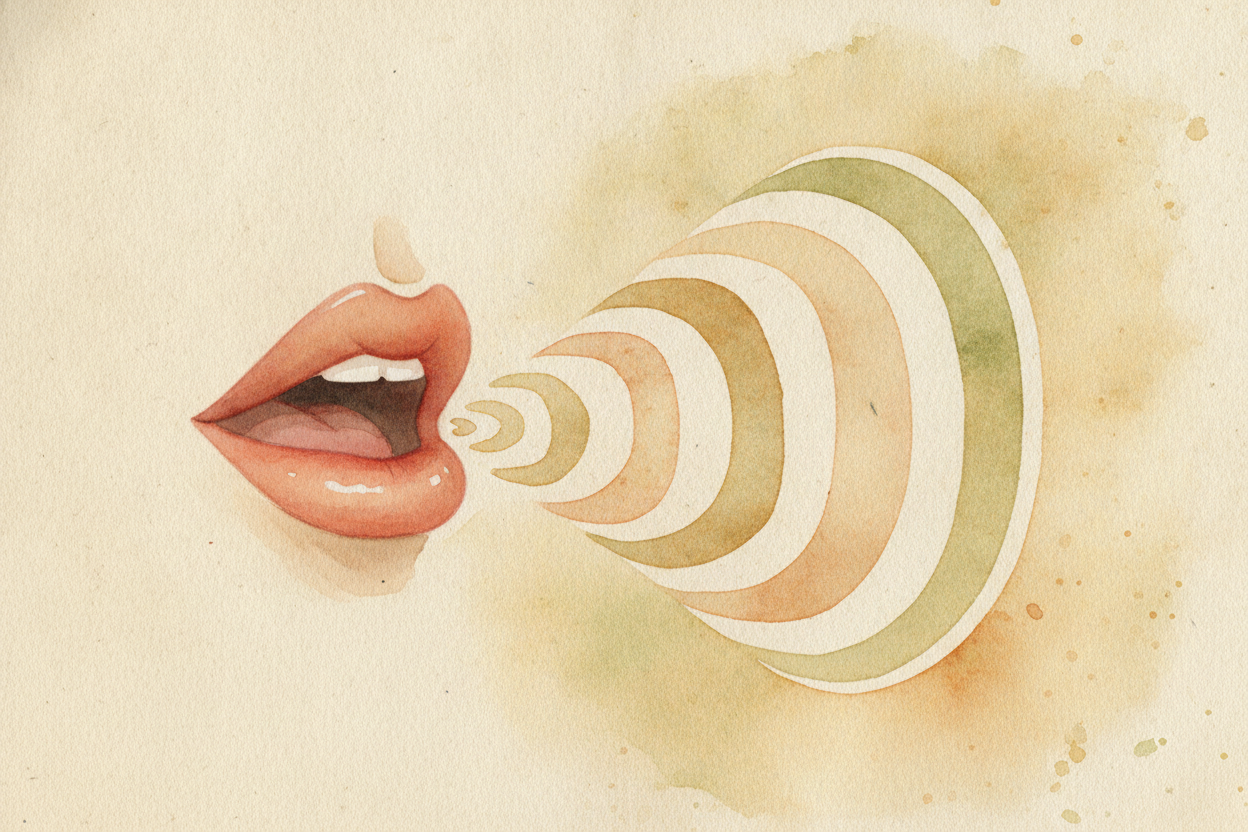 Or — ~~plot twist~~ — the same picture might stand for a sound instead, **ignoring what it actually shows**. A drawing o