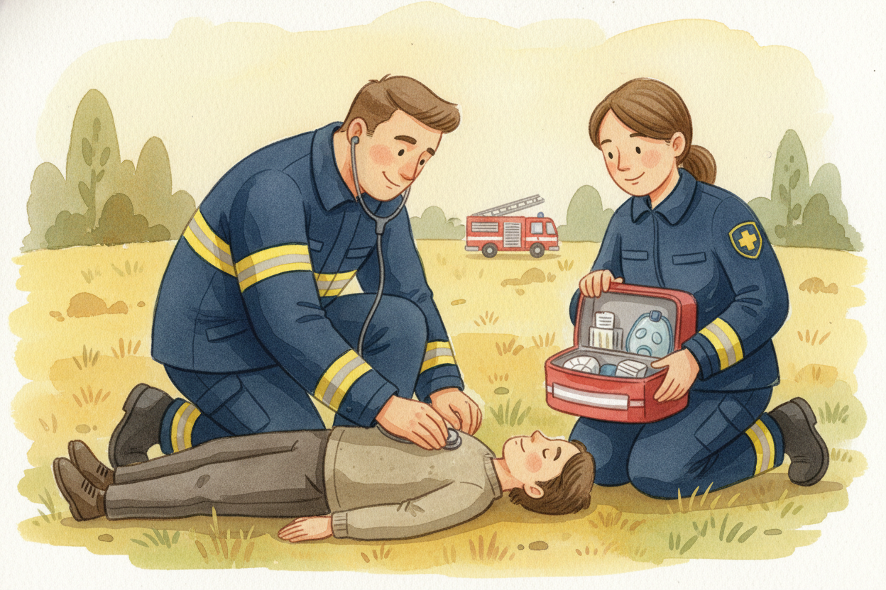 But **here's what most people don't know**: firefighters spend *way more time on medical emergencies than fires*. Someon