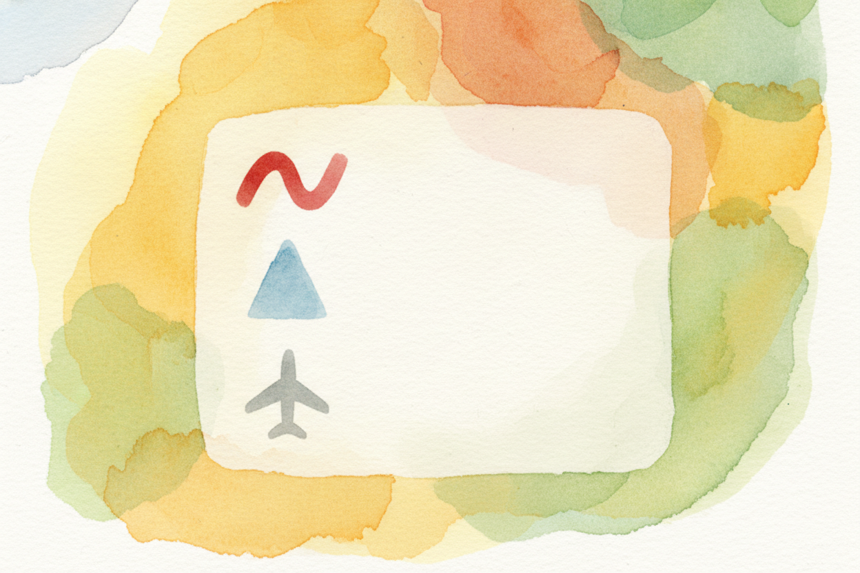 Maps use symbols like a **secret code**. A thick red line might mean "major highway." A blue triangle might mean "campgr