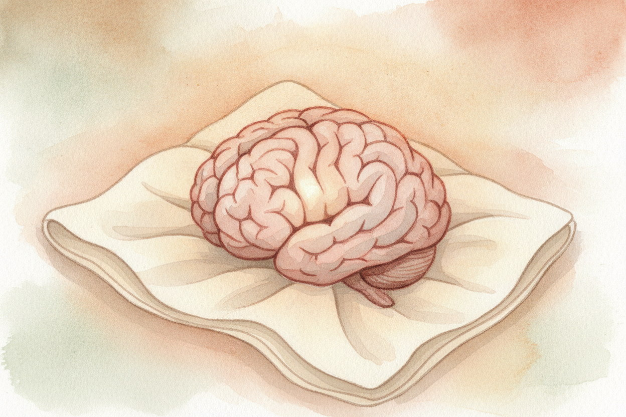 Right now, behind your eyes, sits a soft grayish blob about the size of two fists pressed together. It doesn't look like