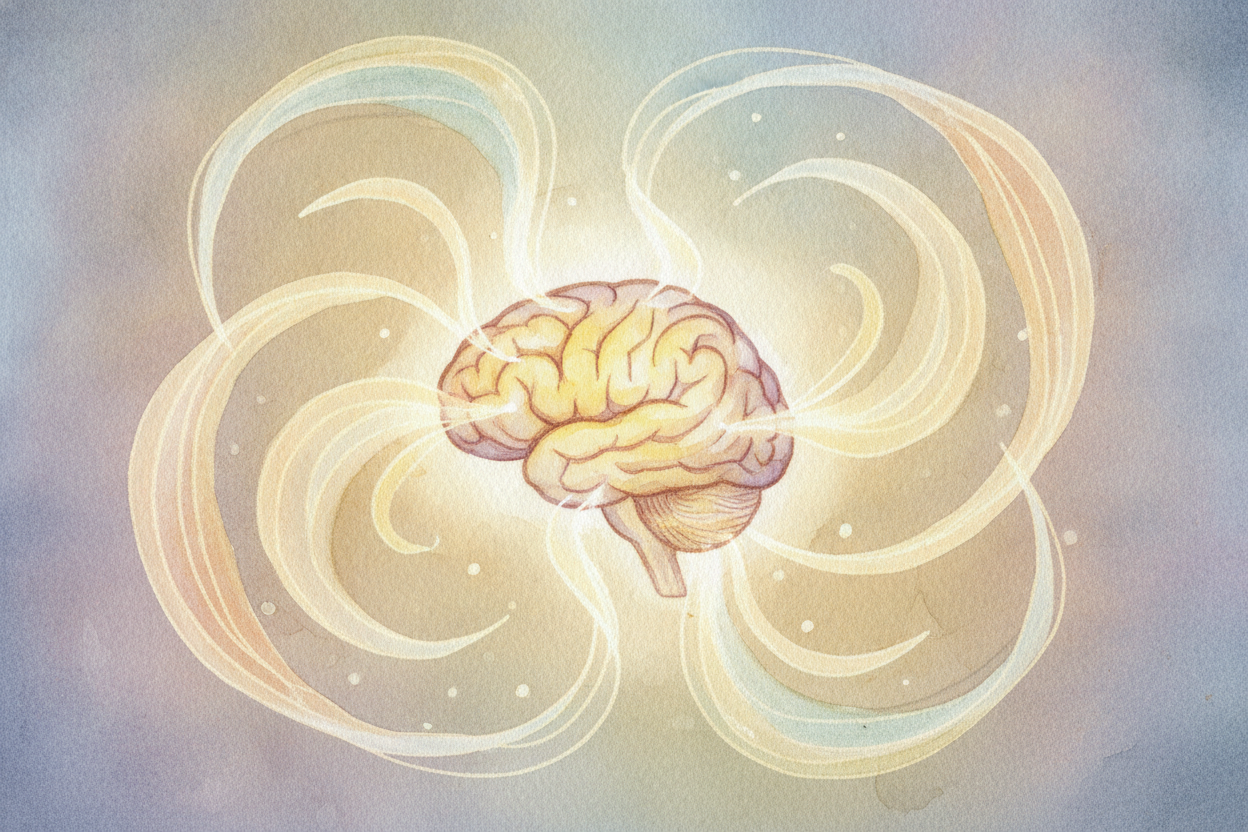 So the answer is this: your brain is a **tireless message-sender and message-reader**. It listens to your whole body, de