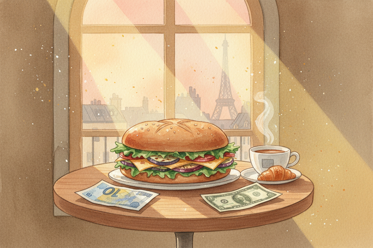 ~~So nothing magical happens~~ when you change money. You're just **swapping one country's agreement for another country