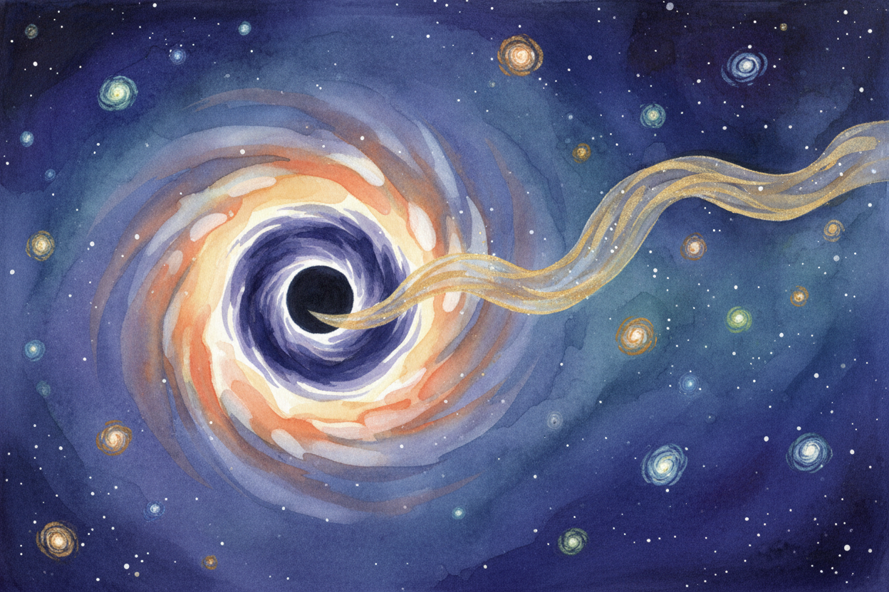 So black holes aren't really holes, and they're not evil. ~~They're just gravity taken to the absolute extreme~~ — **the