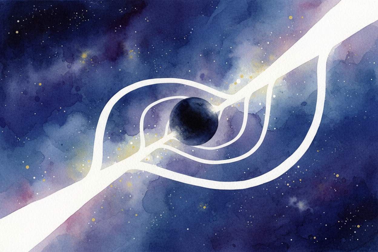 Gravity is what pulls things together: **apples toward Earth, Earth toward the Sun**. The more mass you pack into a smal