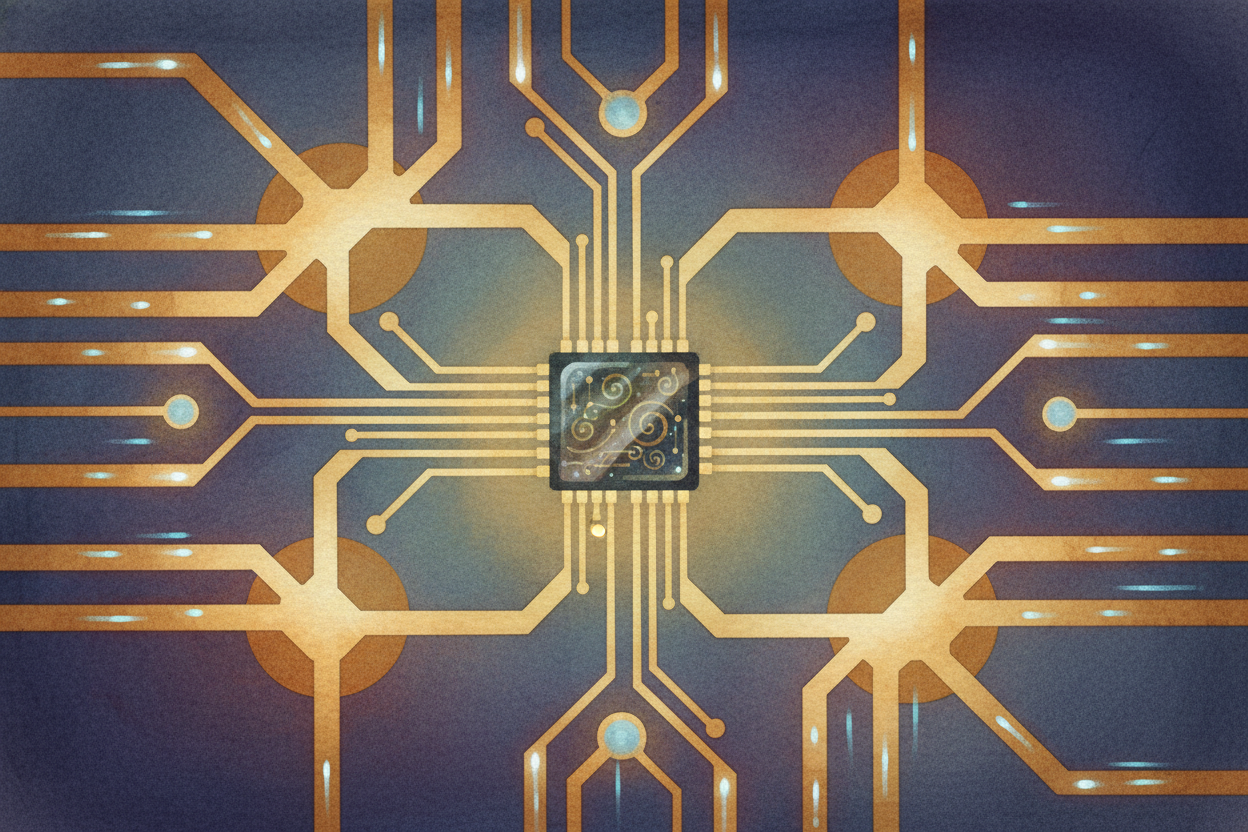 Every one of those steps is something the CPU already knows how to do — it's in its instruction book. "*Add these two nu