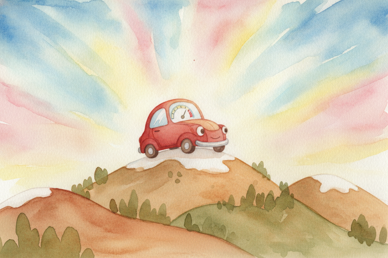 So that's a derivative: a **built-in speedometer** for absolutely anything that changes. It takes a messy, wiggling stor