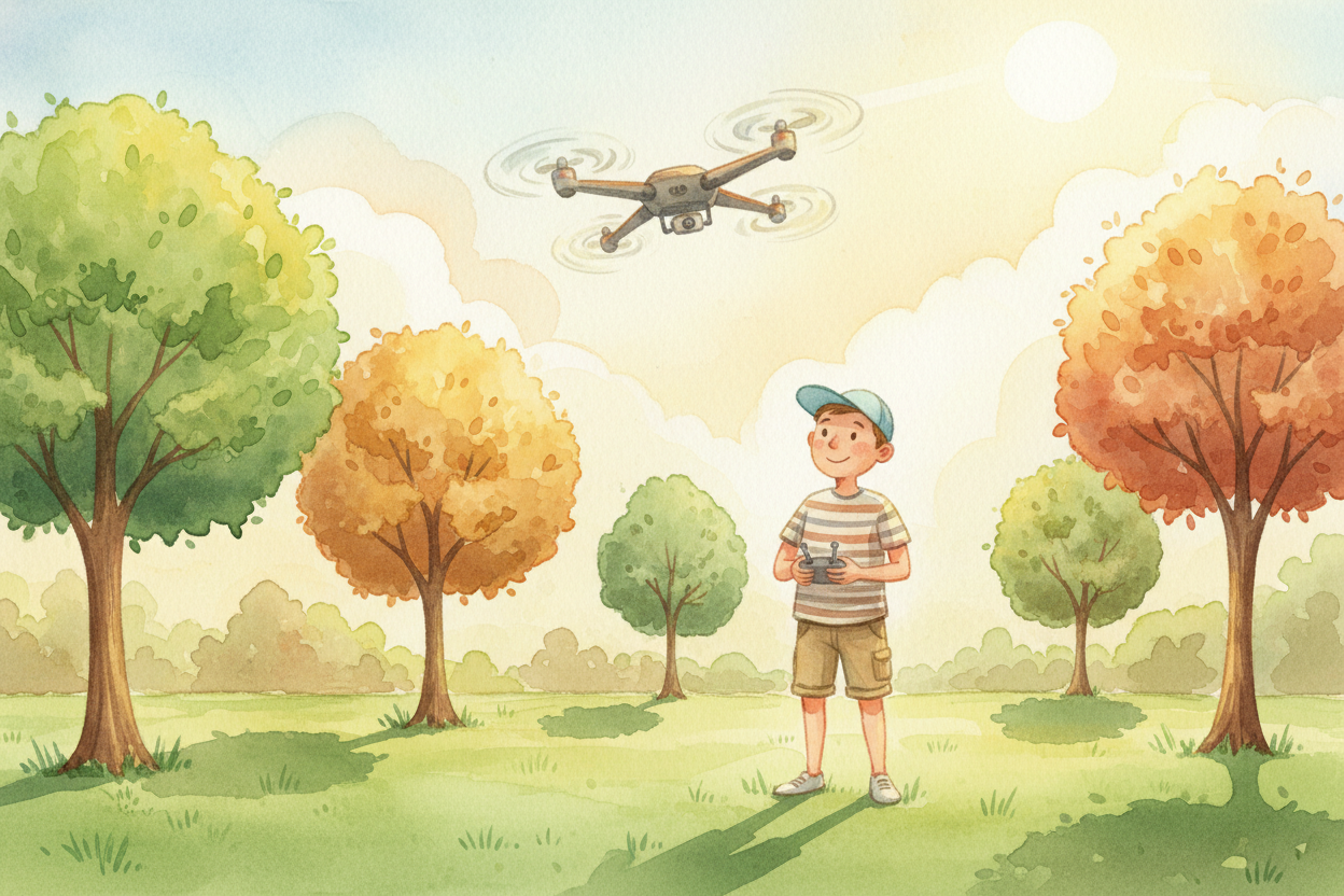You've seen them buzzing through the air at the park — little helicopters with no pilot inside, hovering like hummingbir
