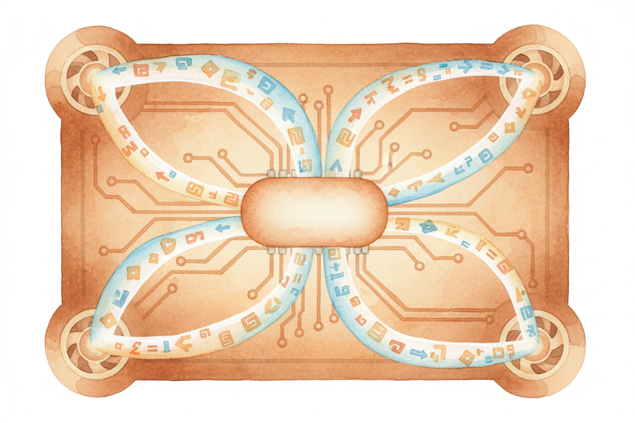 All those sensors feed numbers into the brain: "~~tilting left two degrees, moving east at five miles per hour, twelve f