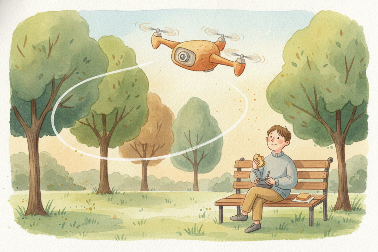 Fancier drones add even more tricks: cameras that see obstacles and swerve around them, compasses that know which way is