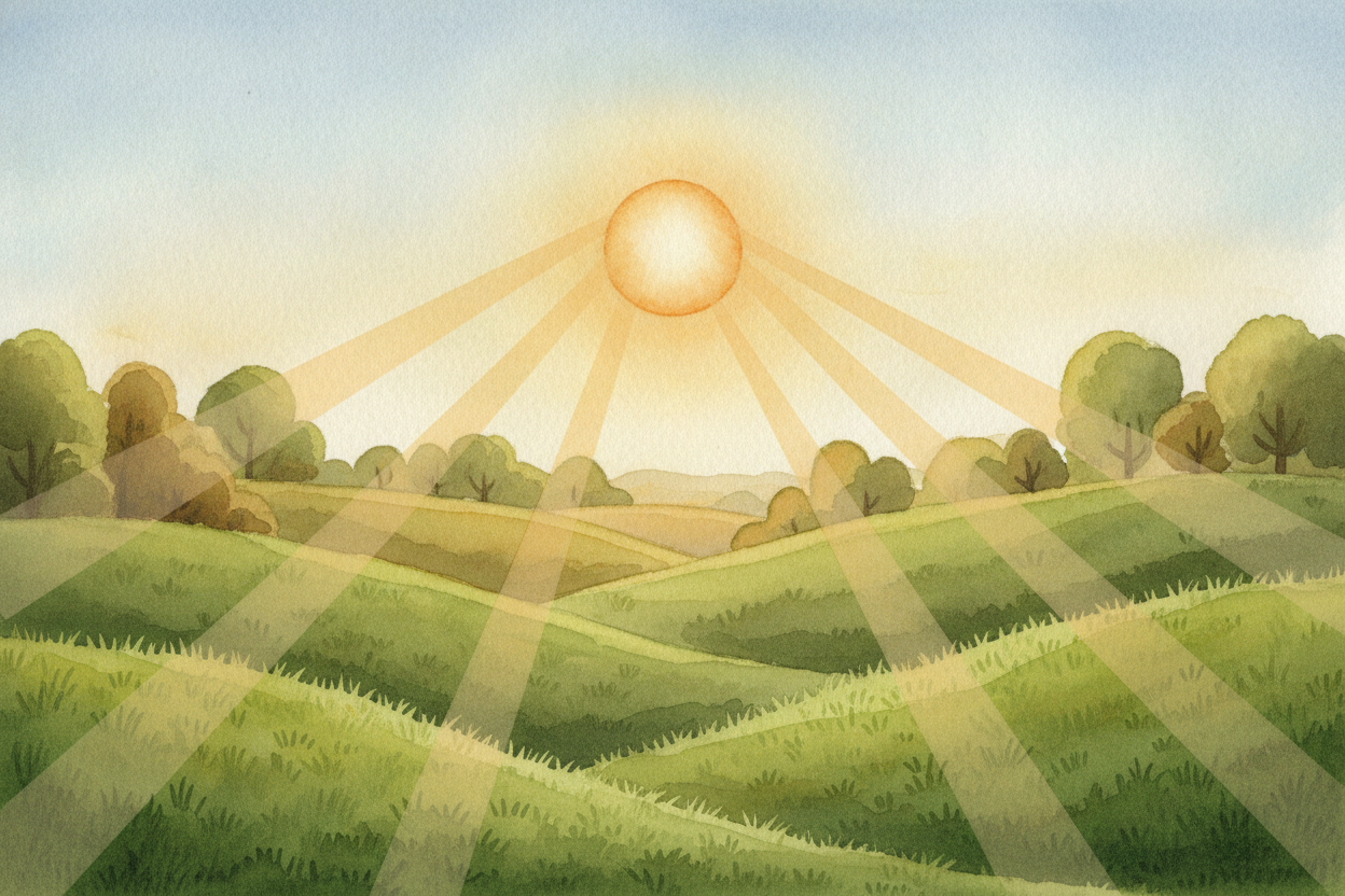Everything alive runs on energy, **the same way a toy runs on a battery**. You need it to breathe, to grow, to hop, to t