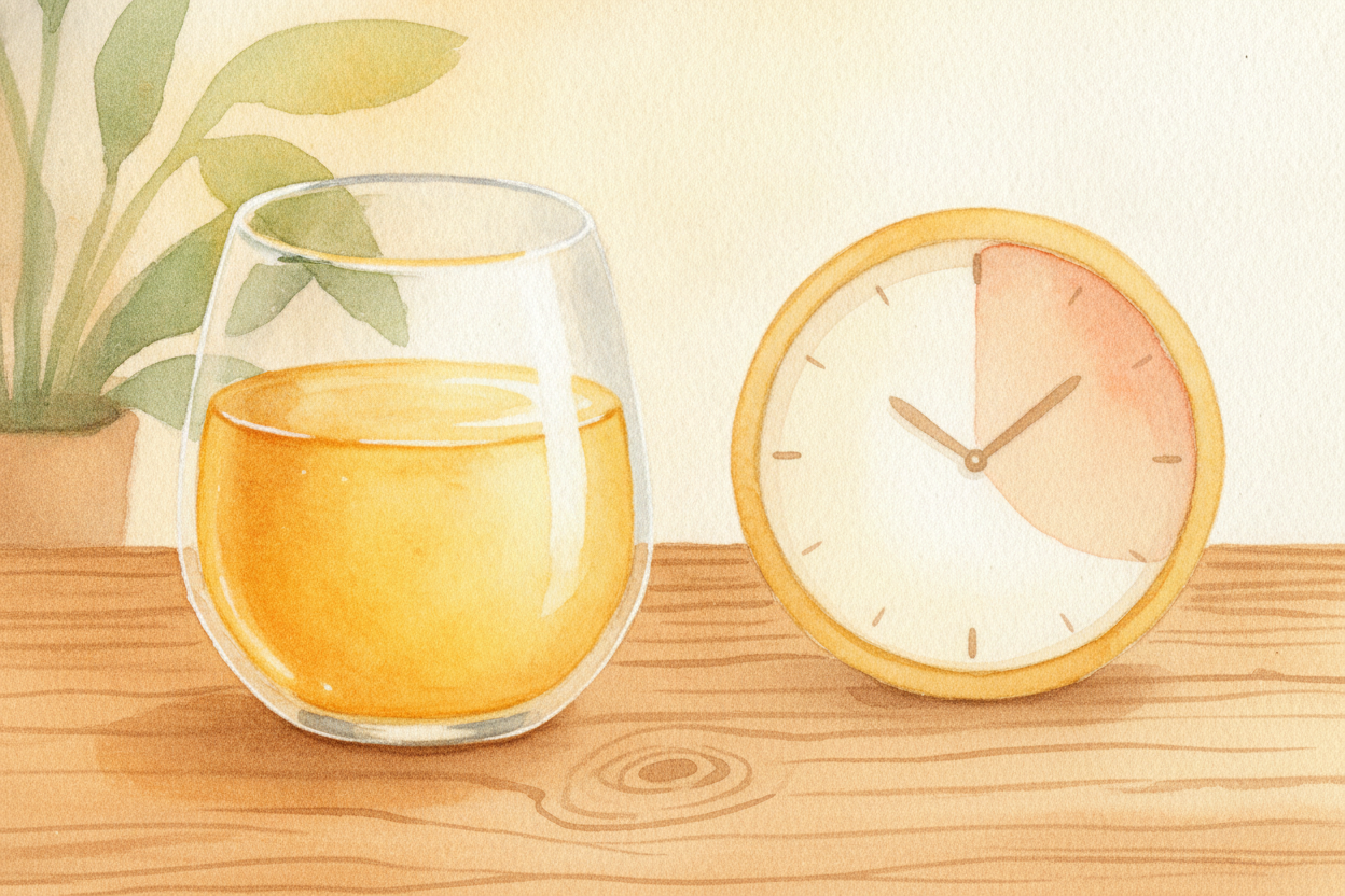 ~~Fractions hide everywhere~~ once you spot them. *Half a glass of juice is 1 over 2*. *A quarter of an hour is 15 minut