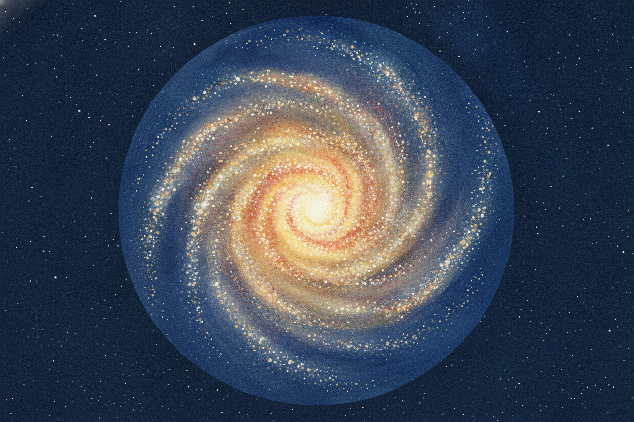 First, let's get the big word out of the way. A galaxy is an **enormous family of stars** — **millions, billions, someti