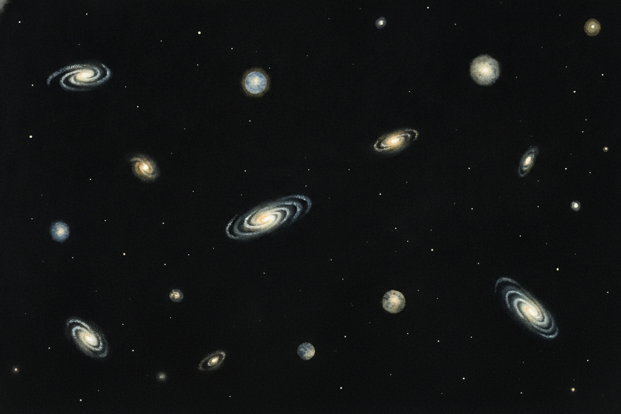 ~~Here's the dizzying part.~~ The Milky Way is just **ONE** galaxy. The universe holds billions more, scattered everywhe