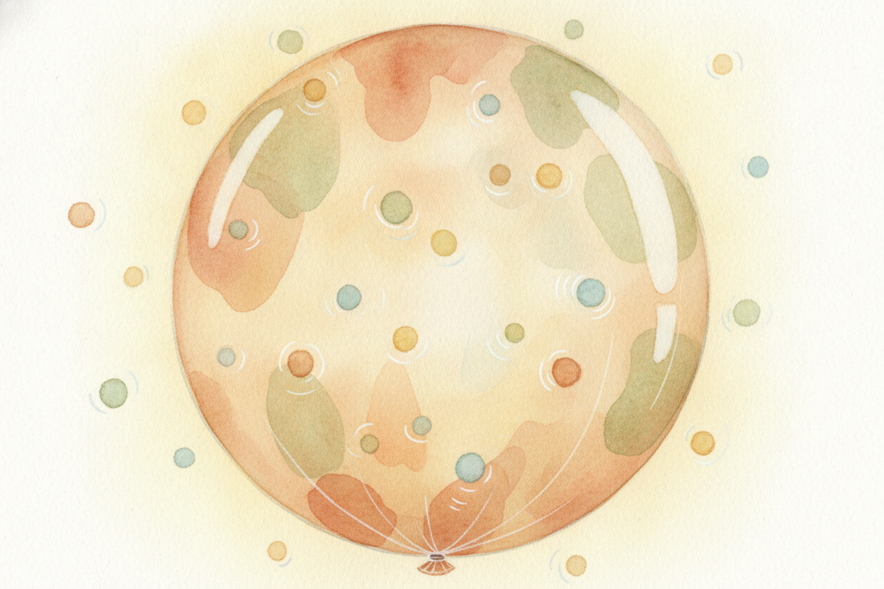 All that bouncing is what we feel as pressure. ~~Every time a molecule taps a wall~~, it gives a tiny push. One push is 