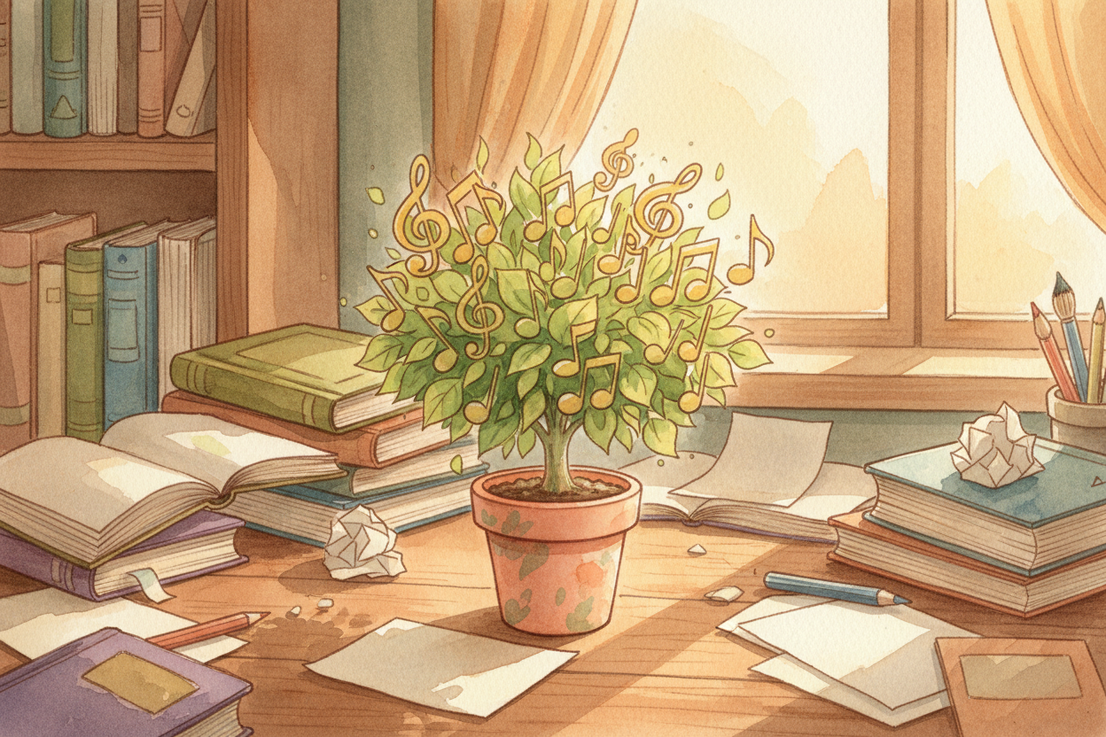 ~~And once a melody is in?~~ It's *nearly impossible to evict*. Your brain treats it like a useful tool — _a little pack
