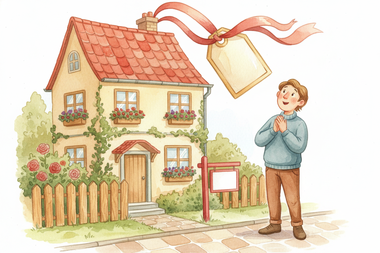 You want a house, but houses cost a fortune — way more money than most people have sitting in their pocket. So how does 