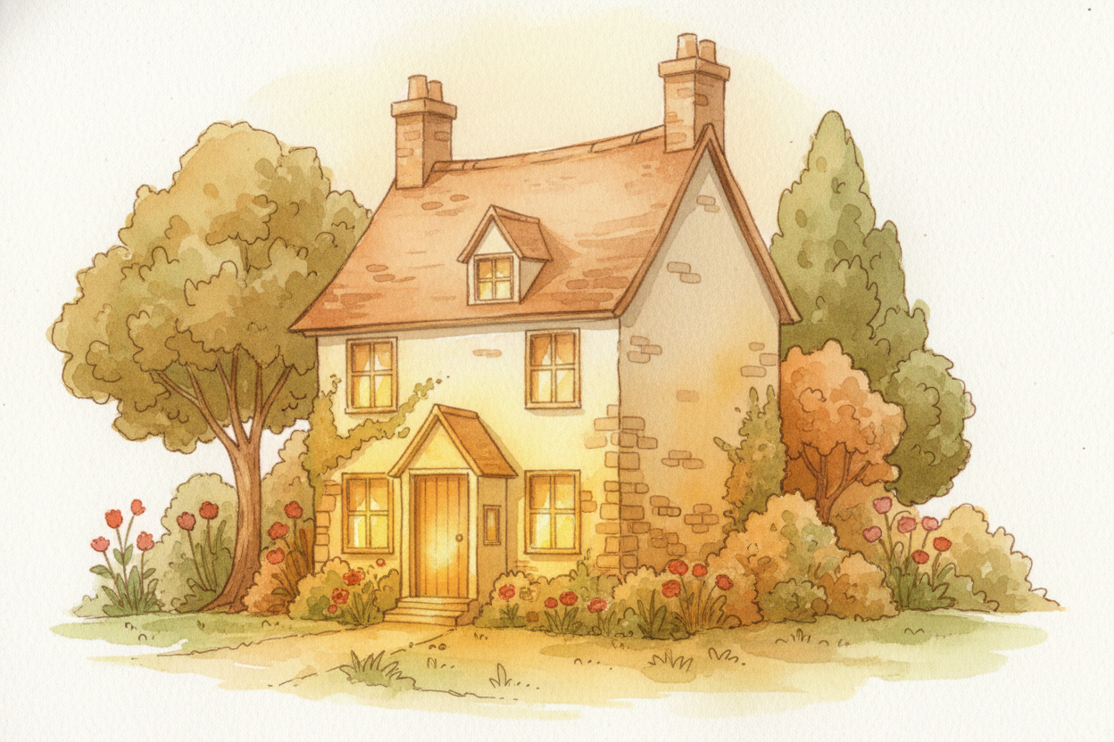 Each month, you own a little more of the house. The part you own is called ++equity++. If you've paid off half the mortg