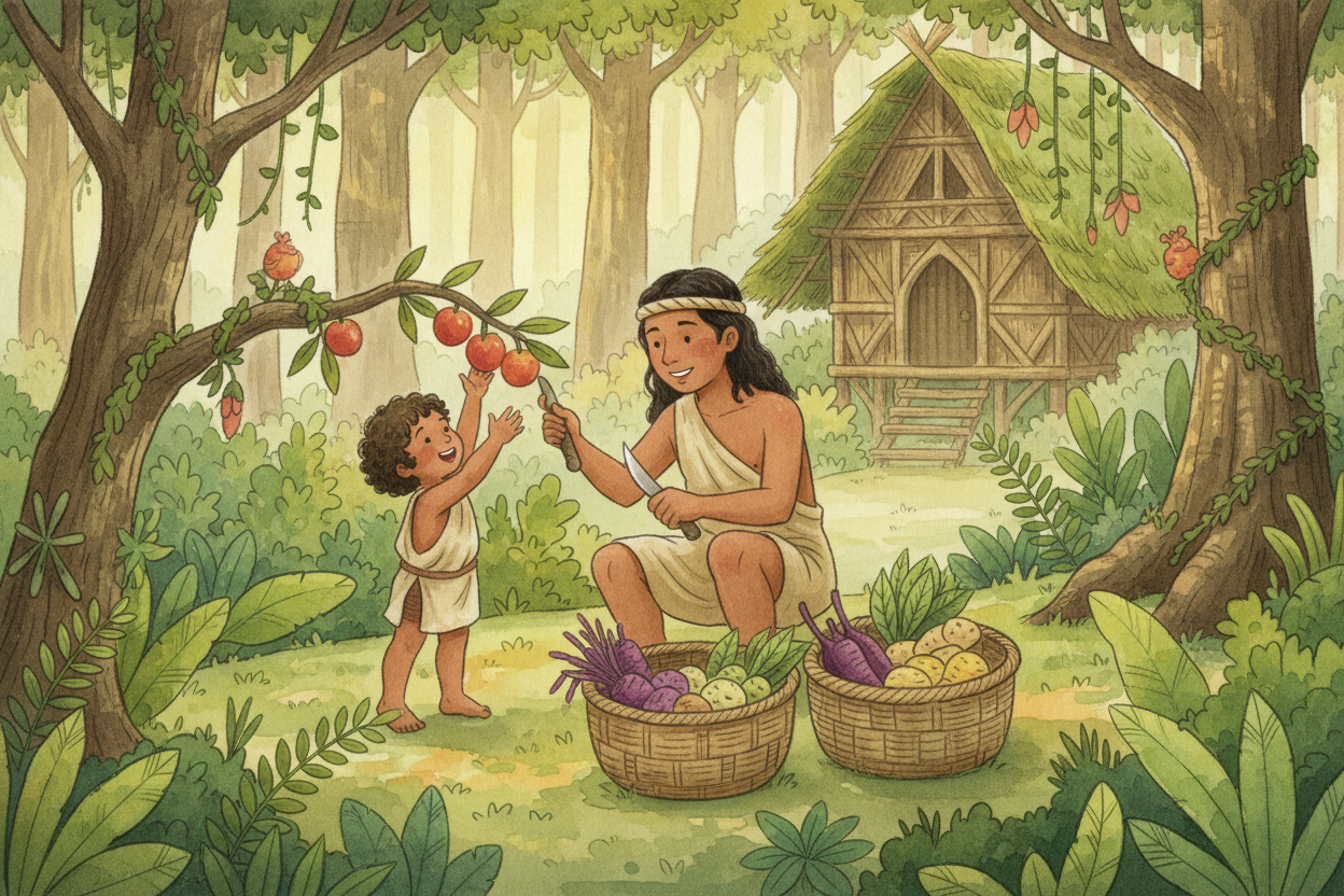 Millions of people live in rainforests, too. ++Indigenous communities++ have called these forests home for *thousands of