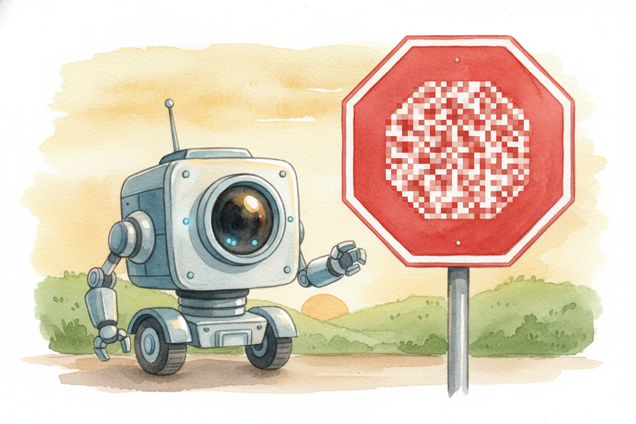 For "seeing," most robots use cameras — the **same kind that's in your phone**, just bolted to a robot's head. The camer