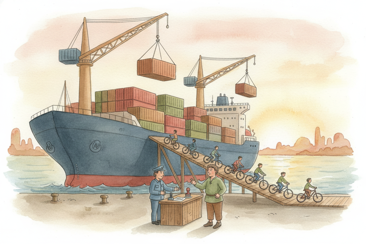 A tariff is a tax that a country puts on products coming in from other countries. Let's say ++Japan++ makes excellent bi