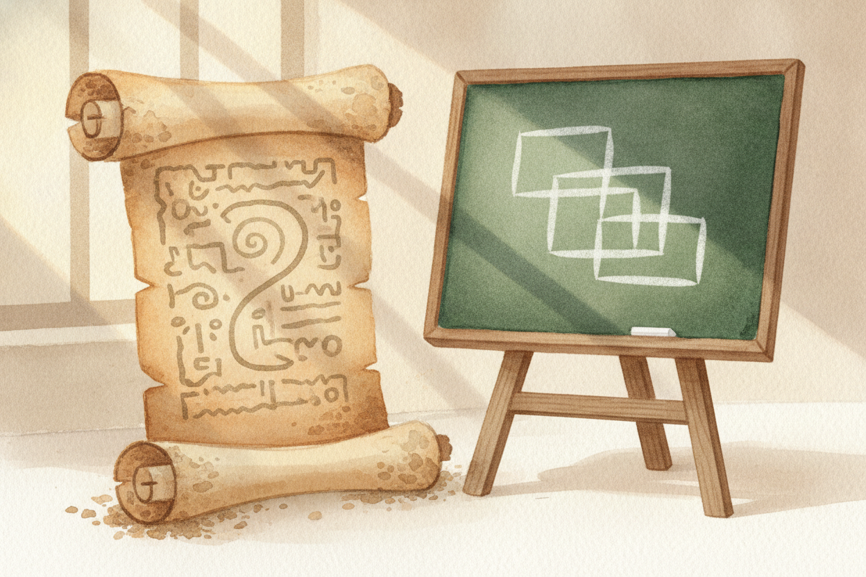 Why letters and not, say, smiley faces? ~~Honestly, you could use anything!~~ _Long ago_, mathematicians wrote out clunk