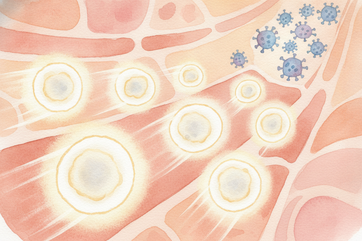 But you are not defenseless — far from it. Your body has a security team called the ++immune system++. It notices the in