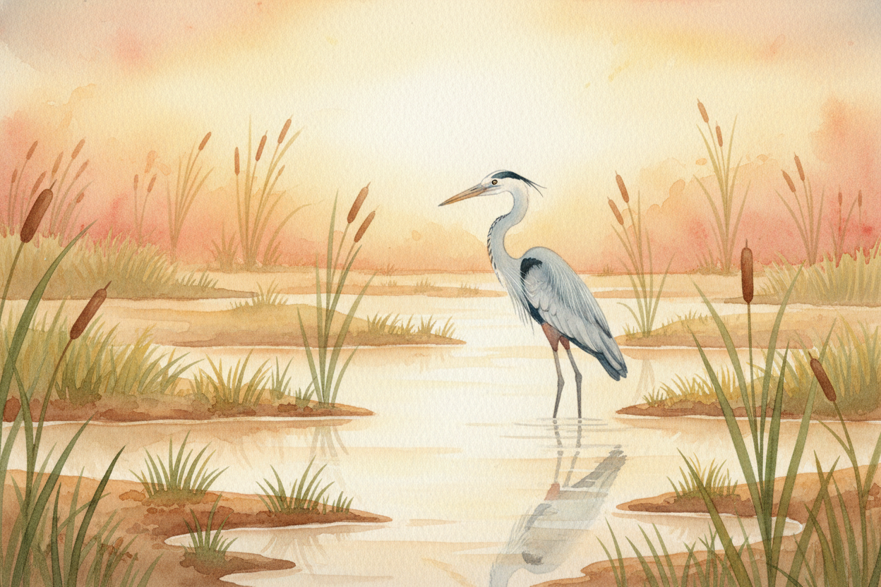 A wetland is exactly what it sounds like — land that's wet. ~~Not ocean-deep, not bone-dry~~, but **somewhere wonderfull