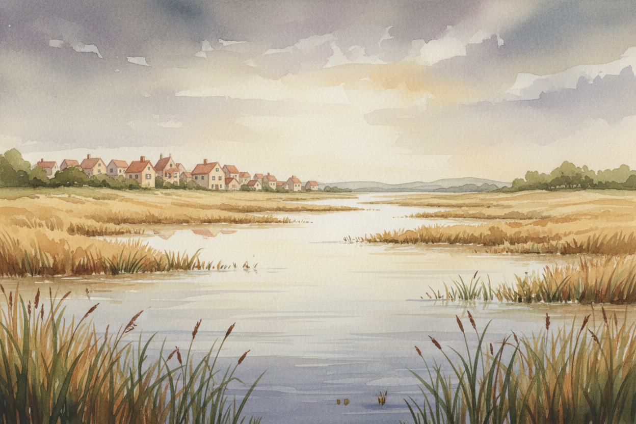 ~~But wetlands don't just throw parties for animals~~ — they do serious work for us, too. When a storm dumps rain or a r
