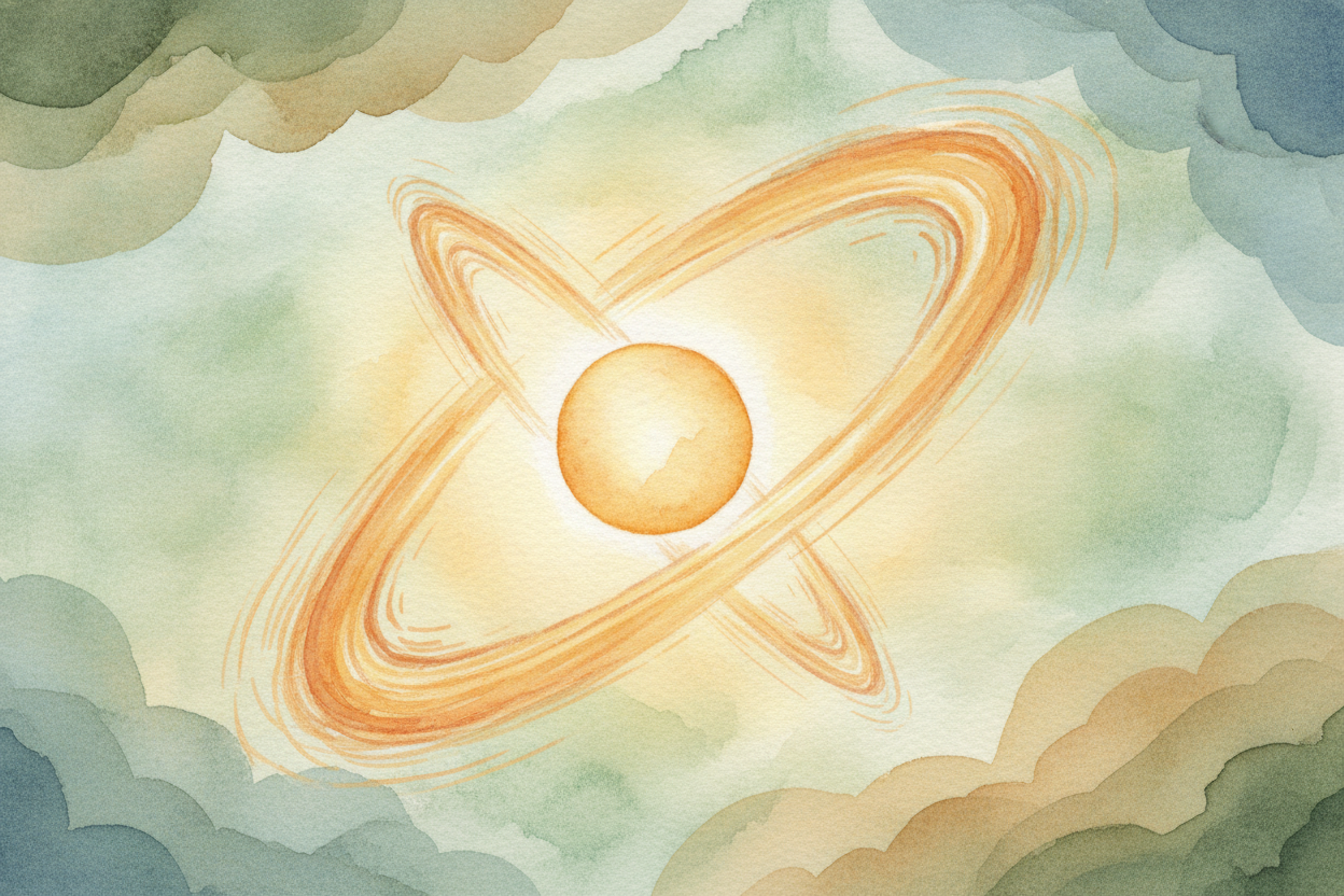 ~~So why are atoms so ridiculously small?~~ **It comes down to the electrons.** An electron doesn't sit still — _it can'