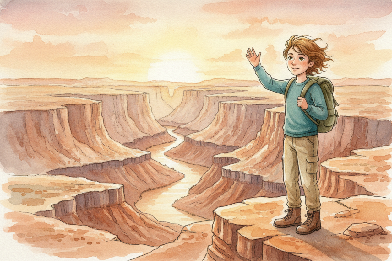 ~~So an echo isn't the canyon answering you.~~ It's just your own voice, **patient and punctual**, making the round trip