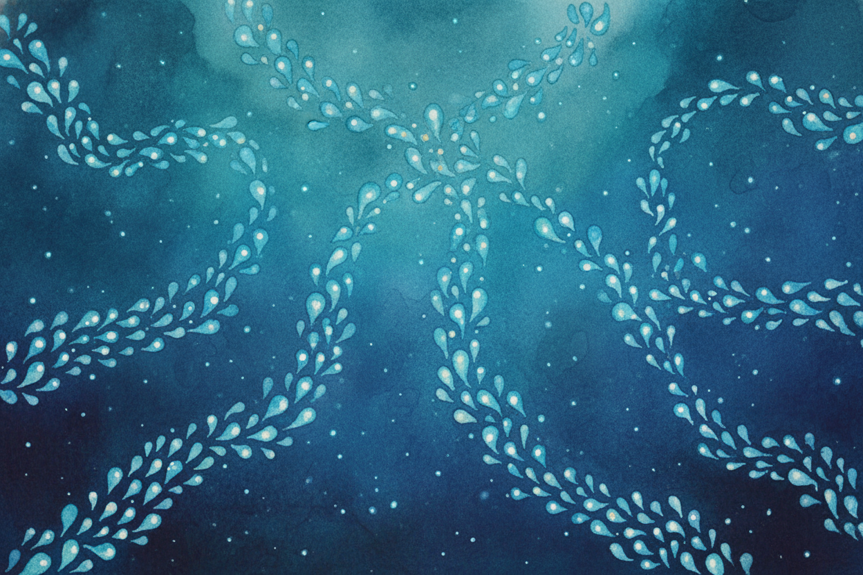 The glow comes from millions of tiny living creatures called ++dinoflagellates++ — **single-celled plankton so small you