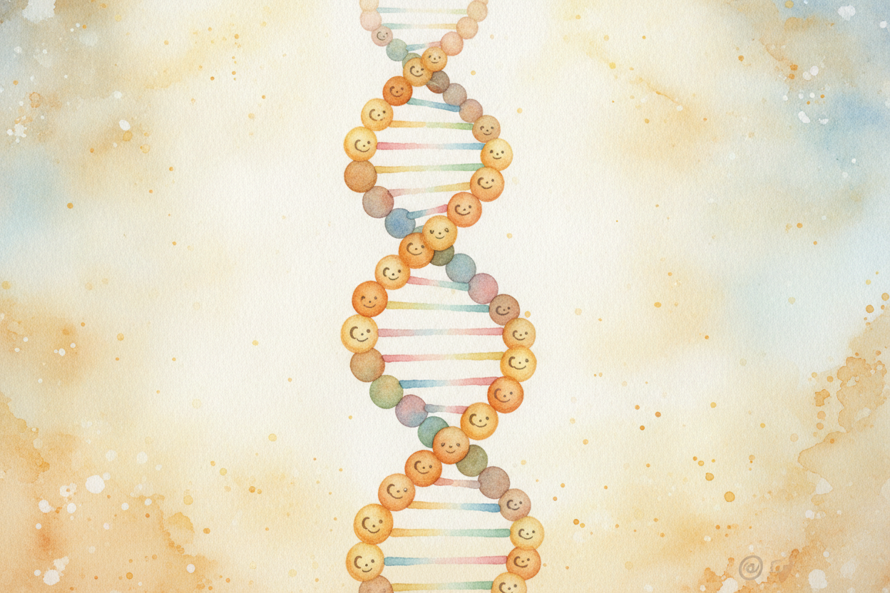 ++DNA++는 가장 눈길을 끄는 주인공이에요. 거의 모든 살아 있는 세포 안에 들어 있는 설명서이고, **길게 꼬인 사다리 모양은** 바로, _짐작했겠지만,_ **탄소로 된 등뼈가** 받치고 있어요. 당신을 만드는