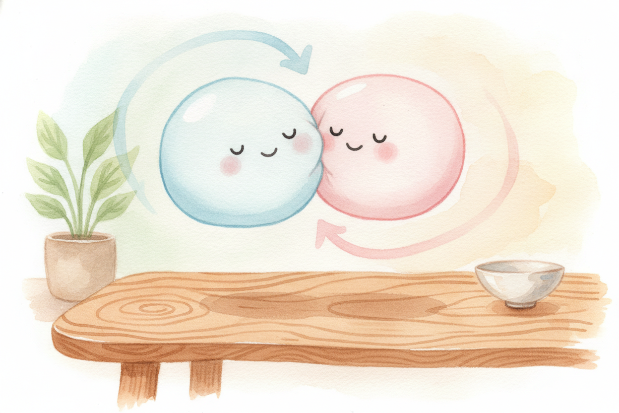 First, let's see why some reactions ~~drag their feet~~. For two molecules to react, they don't just bump — they have to