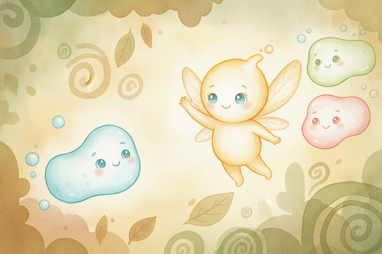 ~~And here's the loveliest part:~~ when the new molecule is finished and floats away, the catalyst is left **exactly as 