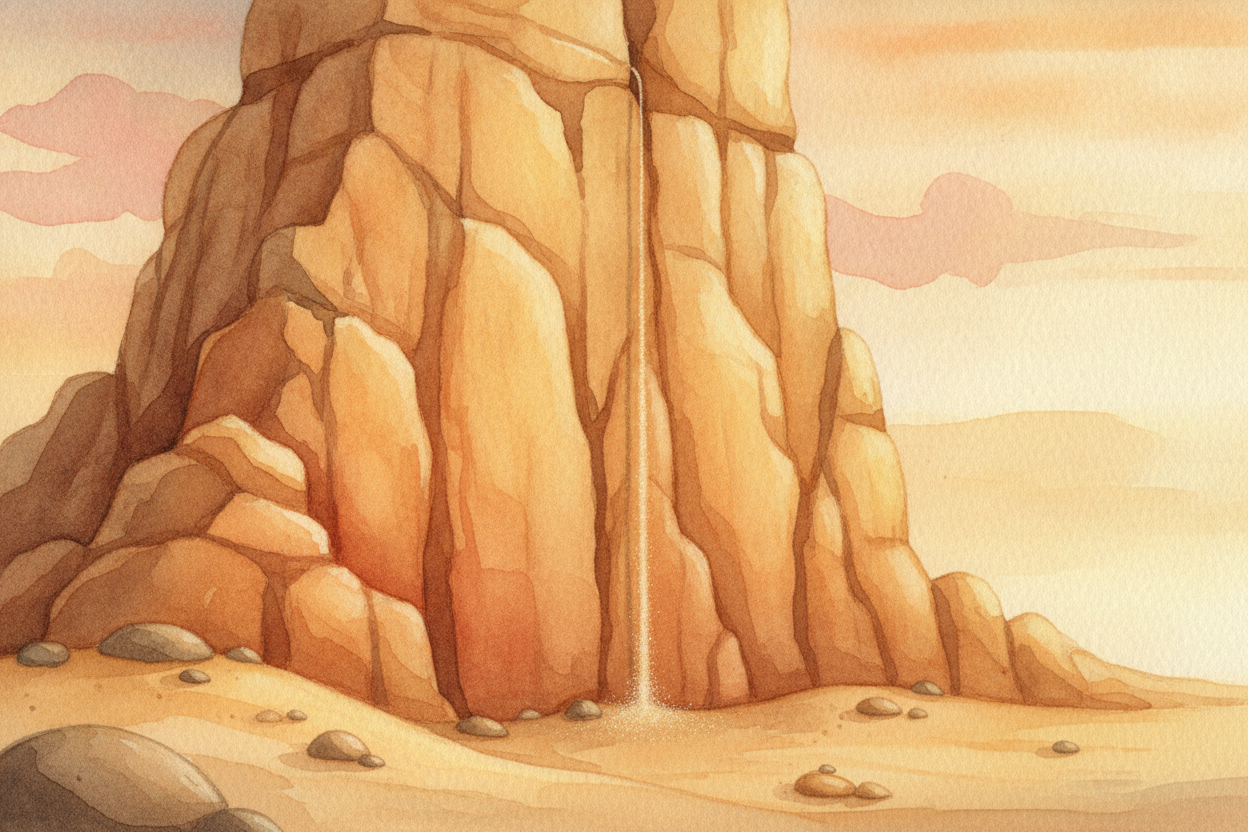~~Here's a secret~~ the world keeps very quietly: **nothing stays put**. Mountains, beaches, riverbanks, your favorite h