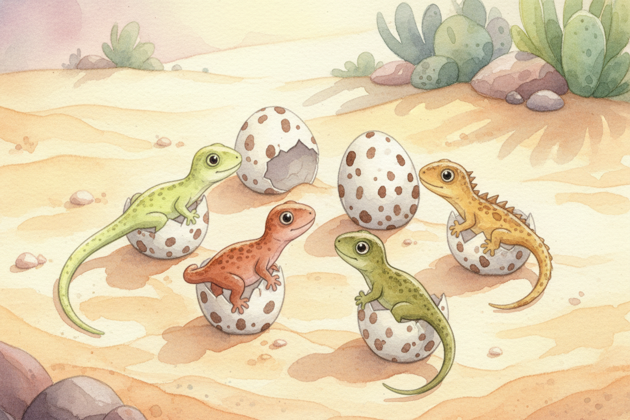 ~~Here's the first secret:~~ babies are never perfect copies of their parents. Each new creature comes with tiny random 